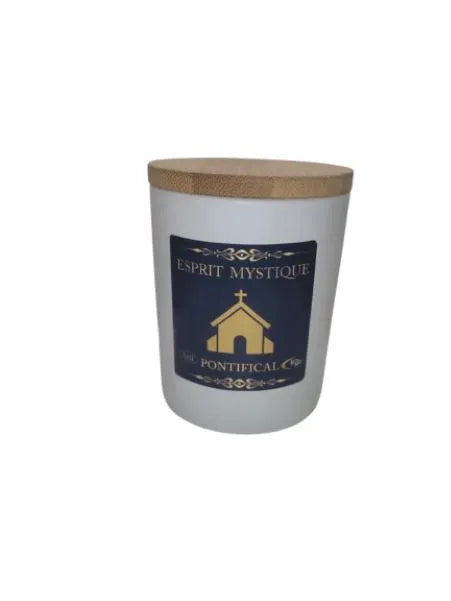 Collection Bougies Esprit Mystique Cire de Soja 180g – 5 Parfums pour Purification & Méditation.