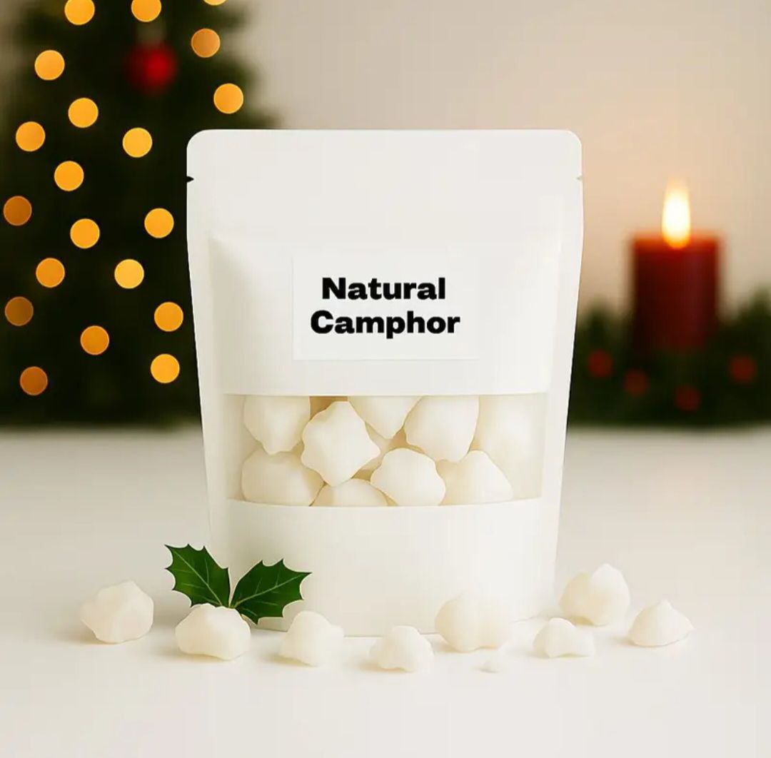🌿 Blocs de Camphre Naturel – Purificateur d'Air & Sérénité
