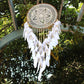 Dreamcatcher Plume en Crochet – Carillon Créatif au Vent