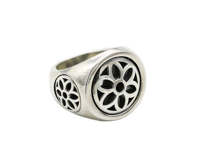 Couronne d'Argent – Bague Royale Vintage 925