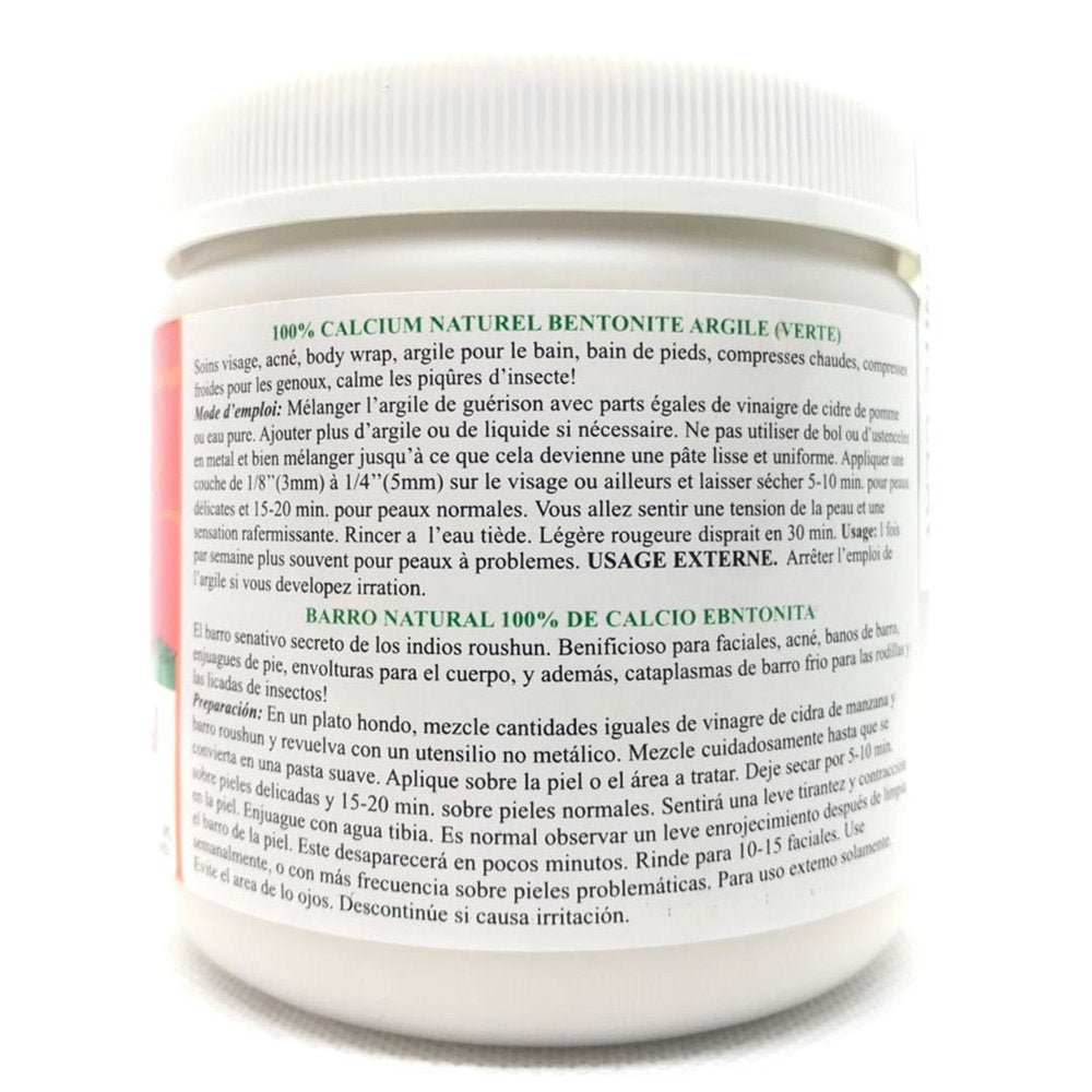 Masque Visage à l’Argile Bentonite – Indian Healing Clay 100% Naturelle | Detox Peau &amp; Cheveux