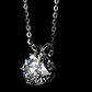 Eva : Collier Brillant Moissanite 1 Carat – Bijou Argent S925