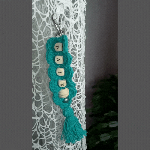 Créa’Clé en crochet -Fait main