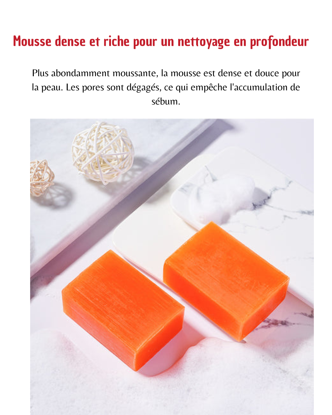 "Coup d'éclat" Glow :  Savon Éclat Pur 120 g : Anti-Teint Terne & Unifiant