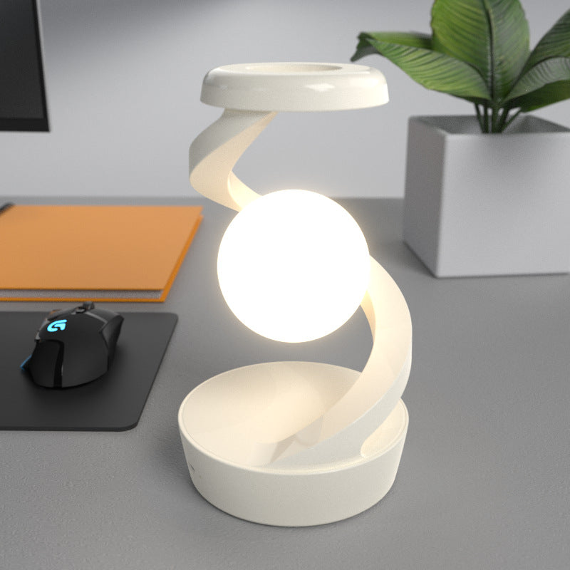 LuneLumineuse :Lampe multifonction bureau avec chargeur