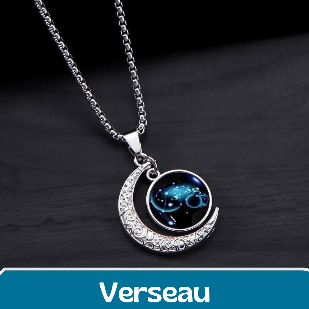 Éclat Astral : Pendentif lumineux zodiaque