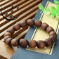 Bois Sacré – Bracelet en Perles d’Agarwood Qinan Noir (Agarwood Beads)