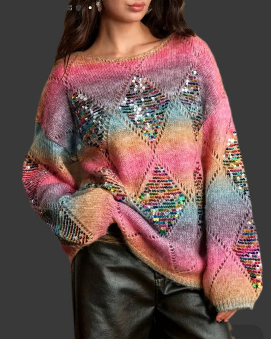 Maille Broderie Chic