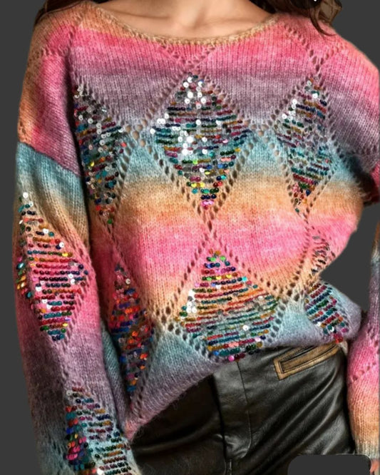 Maille Broderie Chic