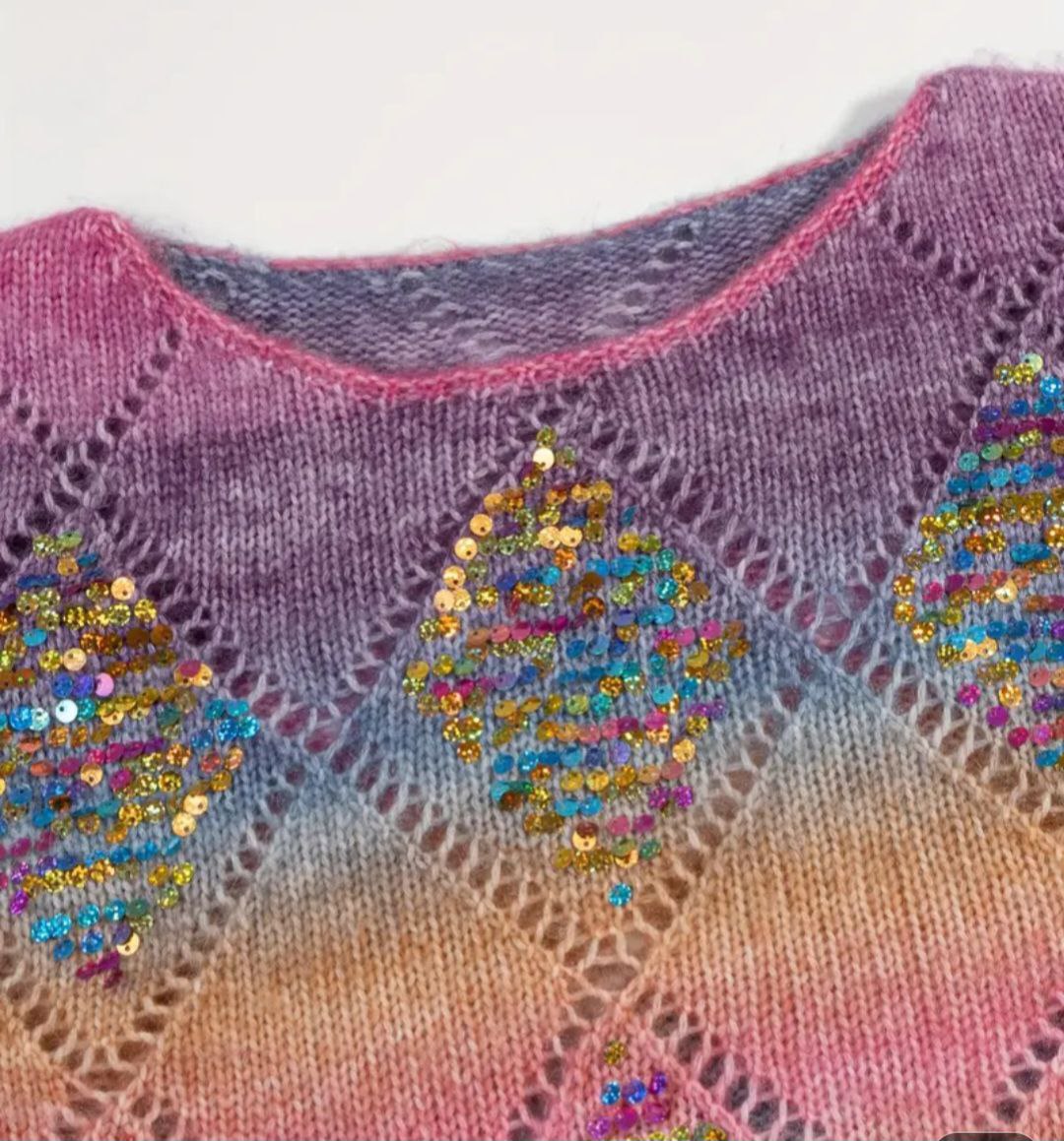 Maille Broderie Chic