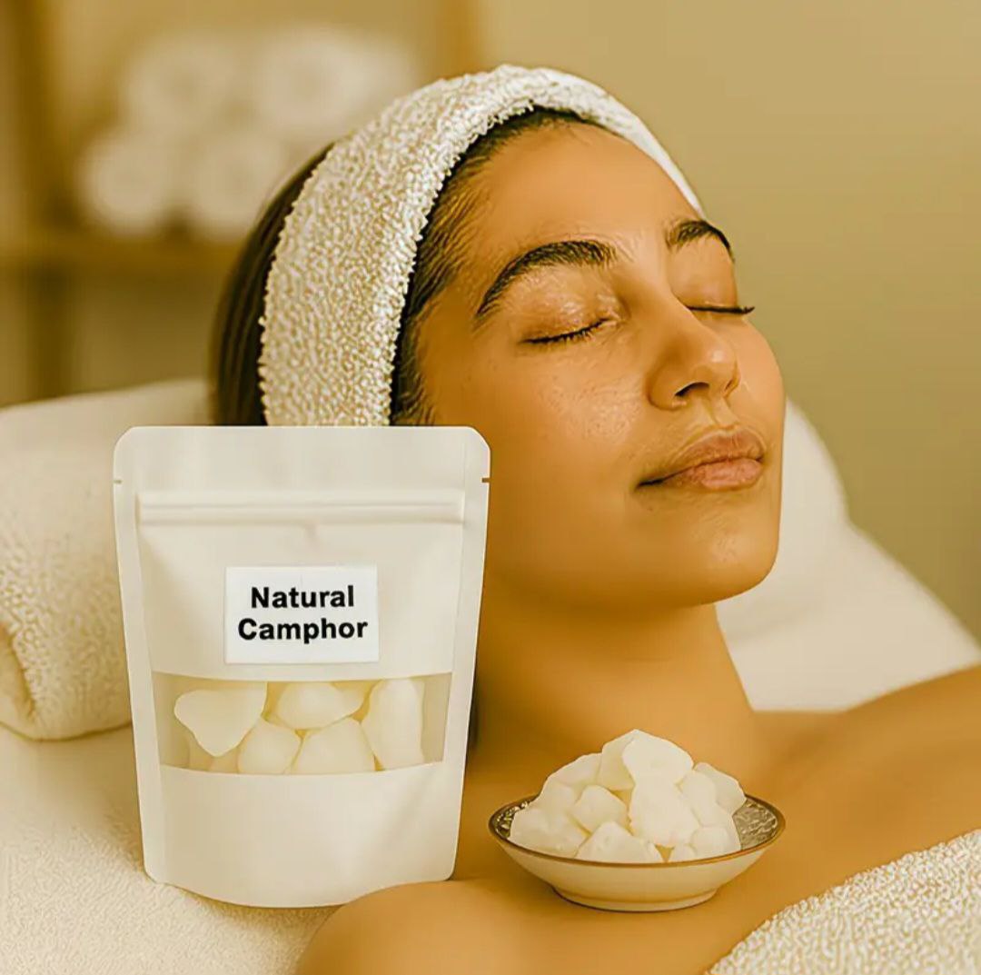 🌿 Blocs de Camphre Naturel – Purificateur d'Air & Sérénité