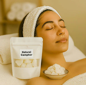 🌿 Blocs de Camphre Naturel – Purificateur d'Air & Sérénité