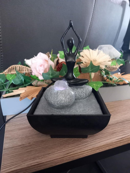 Fontaine Zen "Yoga 2" – Sérénité & Éveil Spirituel