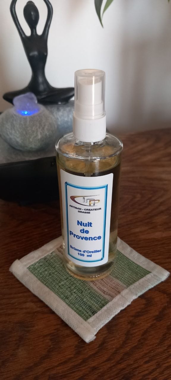 🌙 Brume d'Oreiller "Nuit de Provence" – Création Artisanale de Grasse