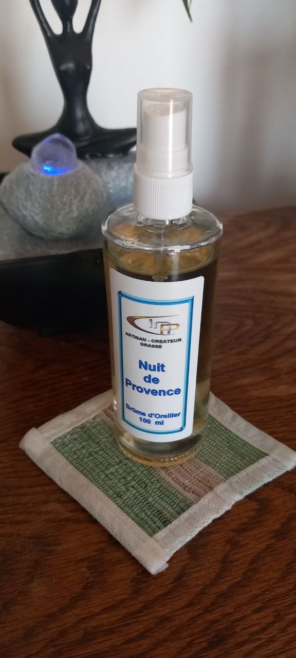 🌙 Brume d'Oreiller "Nuit de Provence" – Création Artisanale de Grasse