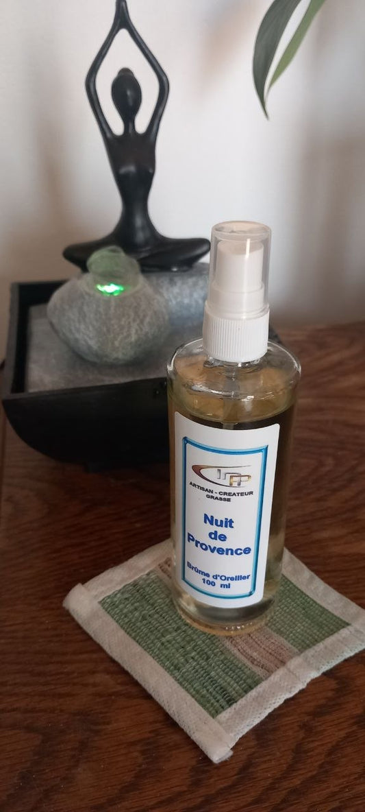 🌙 Brume d'Oreiller "Nuit de Provence" – Création Artisanale de Grasse