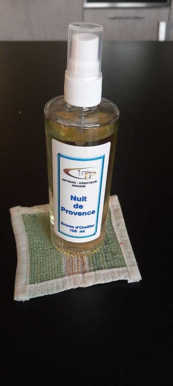 🌙 Brume d'Oreiller "Nuit de Provence" – Création Artisanale de Grasse