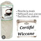 Bougie au Sel Velon Rituelle : Consacrée & Préparée (Haute Protection & Magie Alchimique)