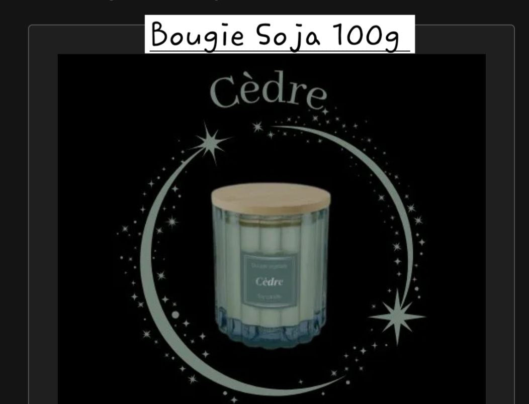 Bougie Parfumée Cire de Soja 190g | Ambiance & Détente 50H - Plusieurs Parfums
