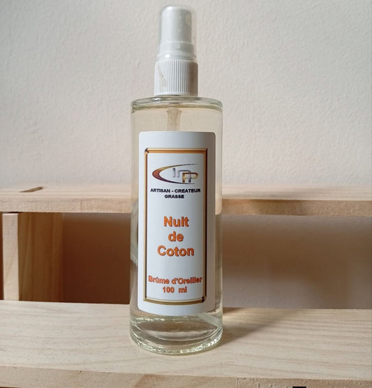 Brume d'Oreiller "Nuit de Provence" : Votre Rituel de Sommeil Relaxant (Création Artisanale de Grasse)